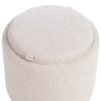 Studio 55D Elias 18 Pouf de rangement haut Nathan Ginger avec plateau réversible