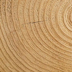 Table d'appoint unique en bois massif cannelé Art Leon