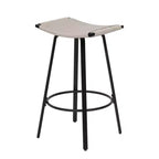 Okak 26Ensemble de 2 tabourets de bar pivotants modernes, tabourets de bar rembourrés hauteur comptoir avec dossier, chaises de bar pour îlot de cuisine