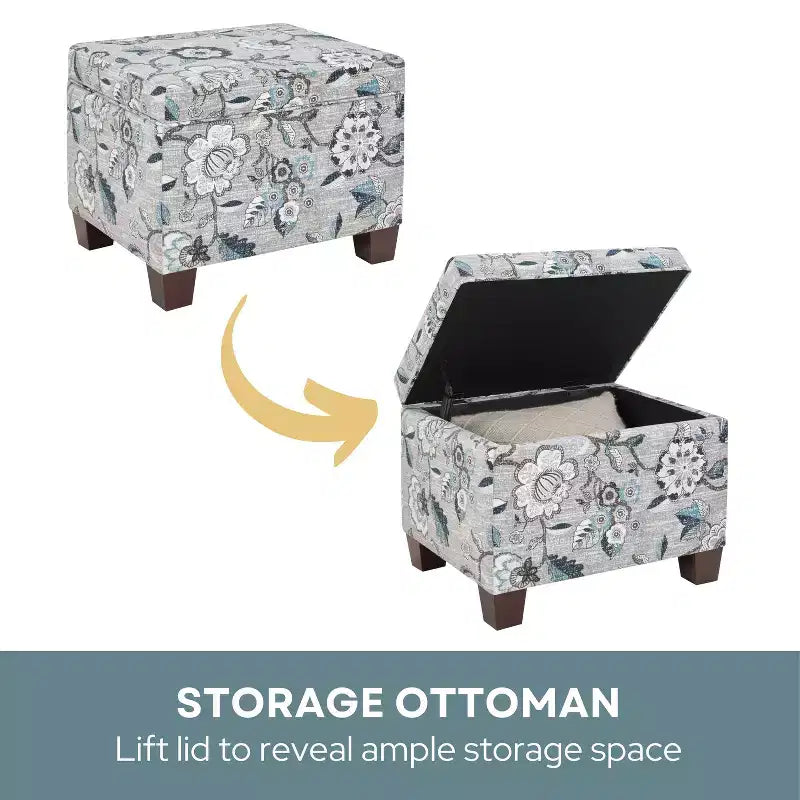 Pouf de rangement Madison HomeStock