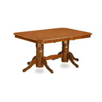 Ensemble de salle à manger rustique - Table et 6 chaises - Table rectangulaire de 40x78 pouces