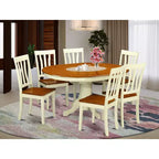 Ensemble Table et 6 Chaises de Salle à Manger – Style Cottage