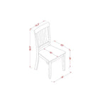 Ensemble Table et 6 Chaises de Salle à Manger – Style Cottage