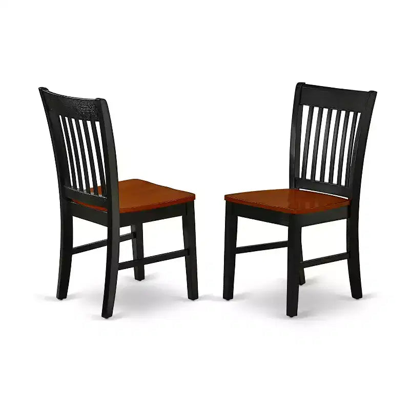 Ensemble de salle à manger Renaissance 5 pièces Table et chaises rectangulaires - Table extensible de 137/168 cm