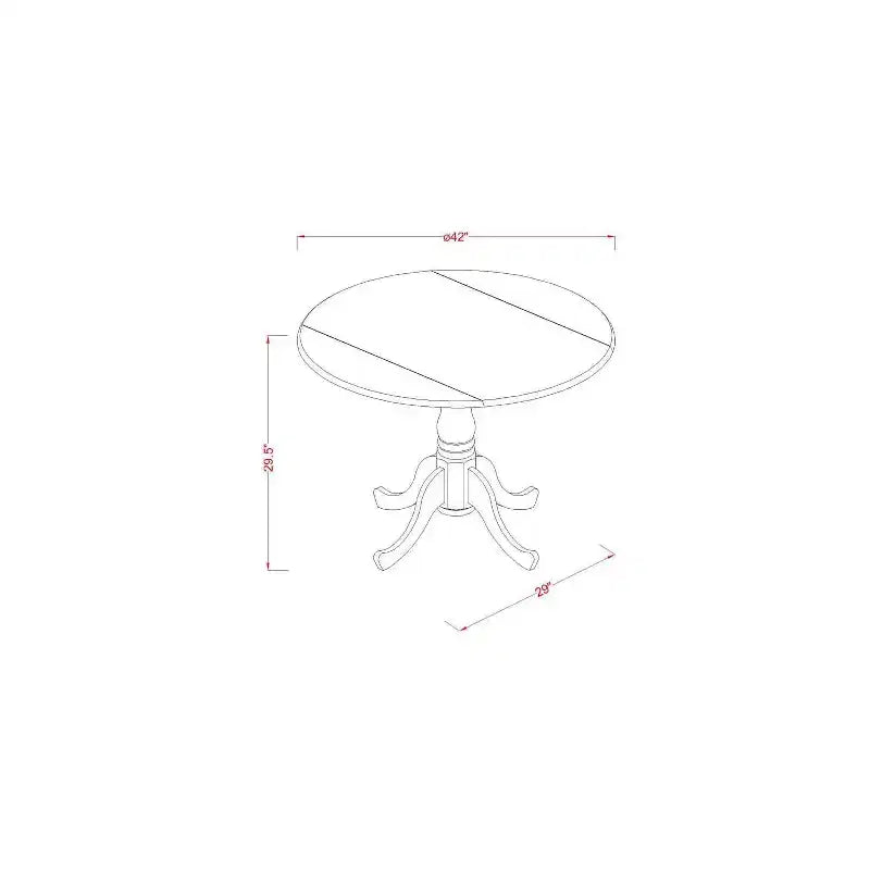 Ensemble Table et Chaises de Cuisine Toscane - Ensemble Repas 3 Pièces - Table et Chaises en Bois Dur Asiatique