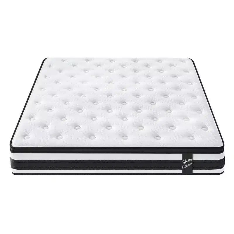 Matelas hybride Whisen 12 Twin XL avec mousse à mémoire de forme, housse respirante rafraîchissante, ressorts ensachés individuels