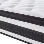 Matelas hybride Whisen 12 Twin XL avec mousse à mémoire de forme, housse respirante rafraîchissante, ressorts ensachés individuels
