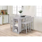 Jofran, tabouret de bar contemporain hauteur comptoir Tribeca (lot de 2)