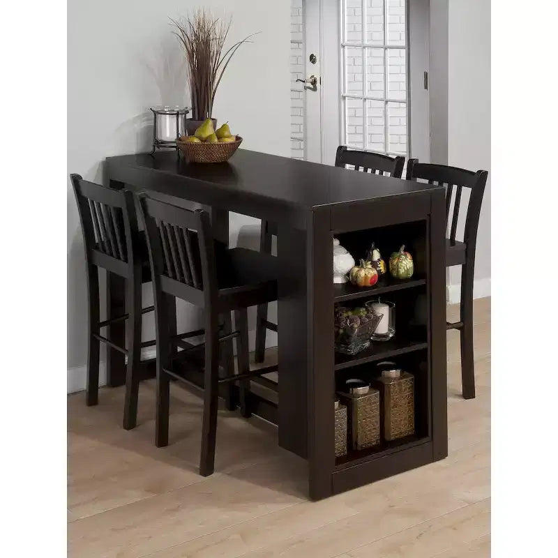 Jofran, tabouret de bar contemporain hauteur comptoir Tribeca (lot de 2)