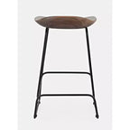 Jofran, tabouret de bar sans dossier en acacia massif Nature's Edge (lot de 3)