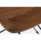 Jofran, tabouret de bar sans dossier en acacia massif Nature's Edge (lot de 3)