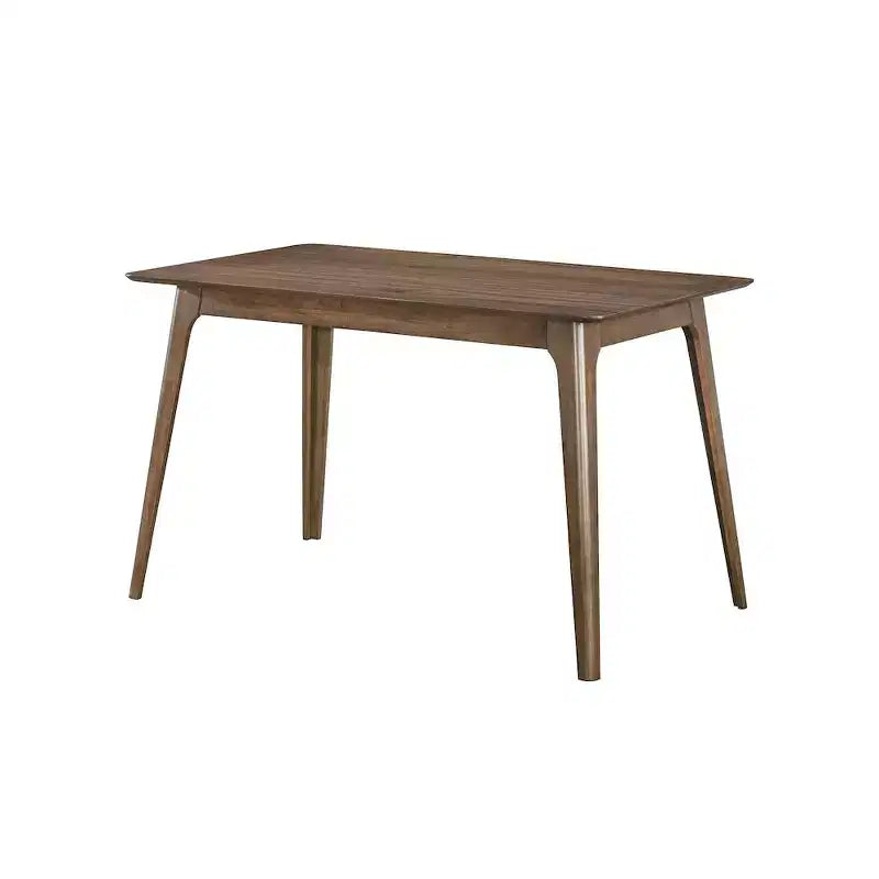 Ensemble de salle à manger New Classic Furniture Oscar 7 pièces en bois, hauteur comptoir, couleur noyer