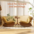 Fauteuil à bascule planeur rembourré confortable, multi-positions, fauteuil d'appoint pour le salon, la chambre ou la chambre de bébé