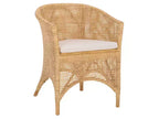 Fauteuil Taina - ACH6534 - Naturel/Blanc - Safavieh