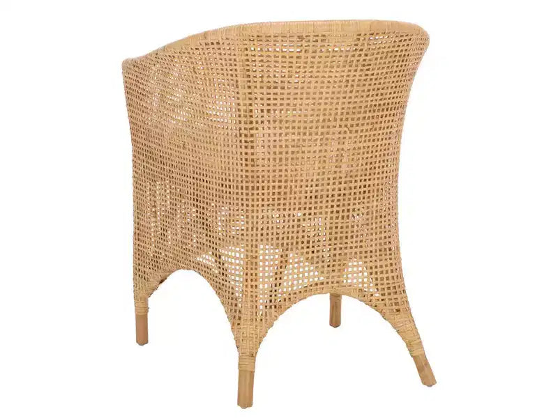 Fauteuil Taina - ACH6534 - Naturel/Blanc - Safavieh