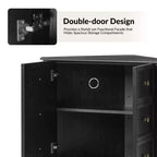 Meuble d'angle 2 portes Roland 30 H avec pieds tournés|ARTFUL LIVING DESIGNS