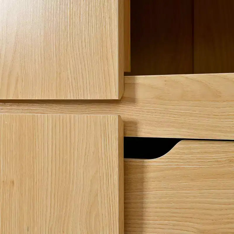 Meuble de rangement de cuisine Homy Casa 72 avec portes, étagères et tablettes réglables