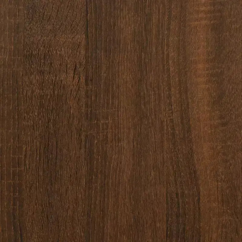 vidaXL Bibliothèque Chêne marron Bois d'ingénierie et métal 100 x 33 x 108,5 cm