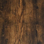 vidaXL Bibliothèque Chêne marron Bois d'ingénierie et métal 100 x 33 x 108,5 cm