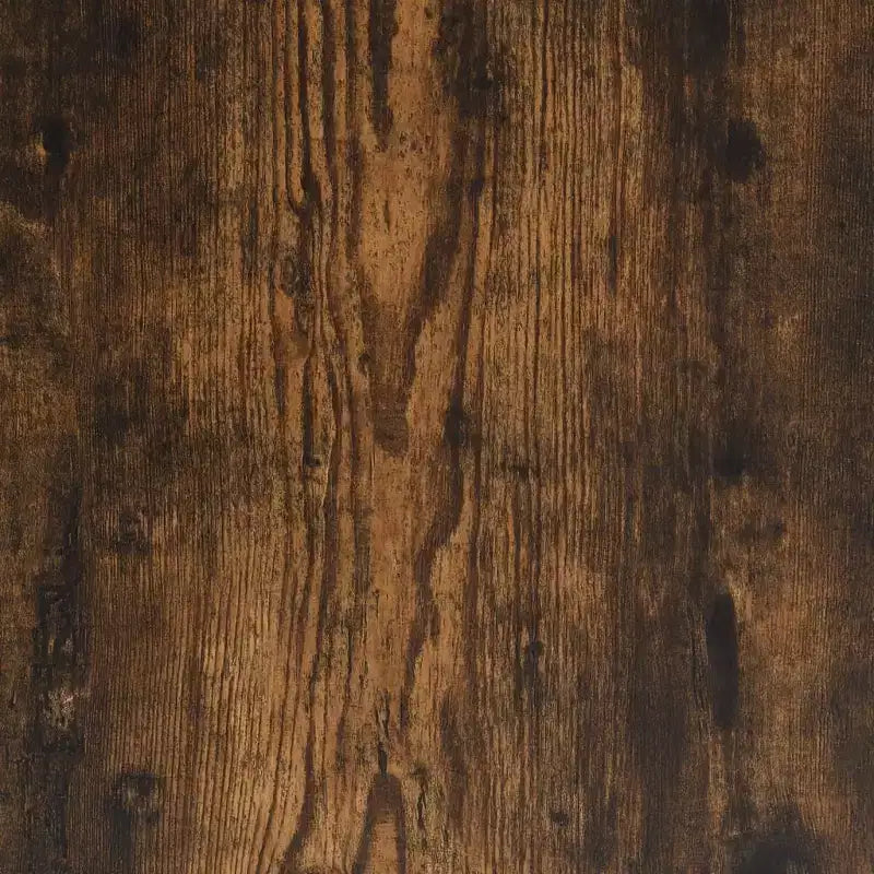 vidaXL Bibliothèque Chêne marron Bois d'ingénierie et métal 100 x 33 x 108,5 cm