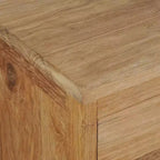 vidaXL Table de chevet Teck massif 40x30x50 cm