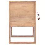 vidaXL Table de chevet 40x30x50 cm Bois de teck massif