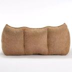 Fauteuil Poire Okak avec Mousse Haute Résilience, Canapé Paresseux Confortable avec Accoudoirs et 2 Places, Fauteuil de Salon Moderne