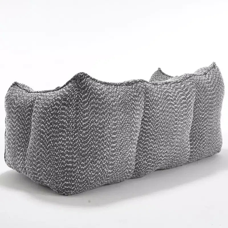 Fauteuil Poire Okak avec Mousse Haute Résilience, Canapé Paresseux Confortable avec Accoudoirs et 2 Places, Fauteuil de Salon Moderne