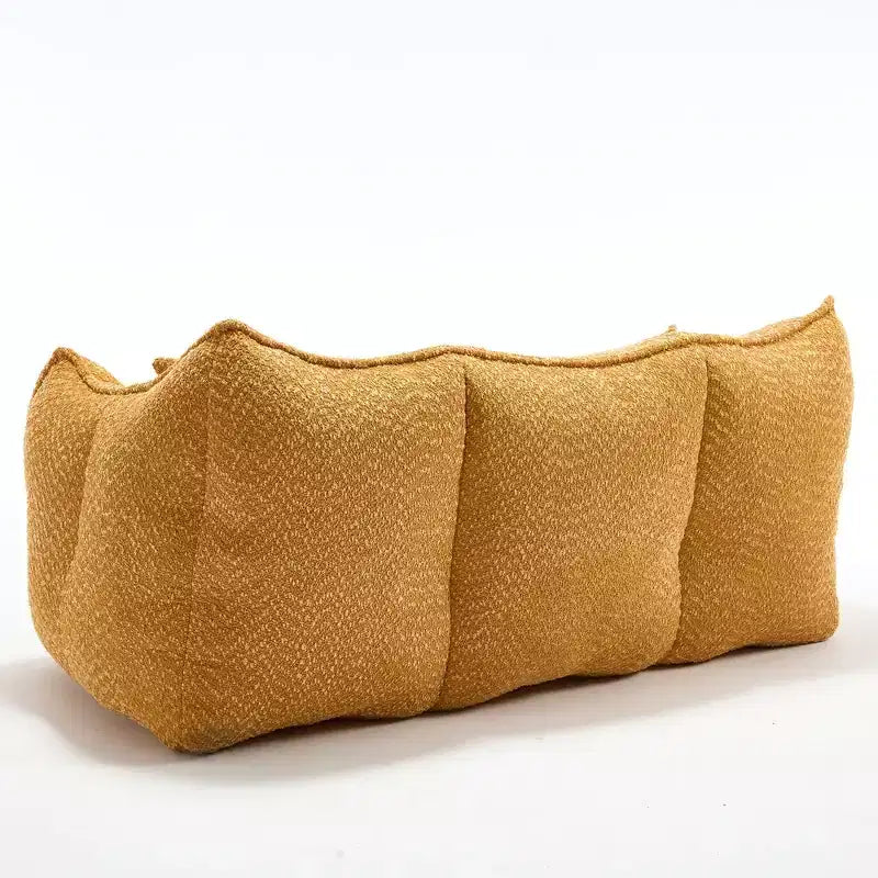 Fauteuil Poire Okak avec Mousse Haute Résilience, Canapé Paresseux Confortable avec Accoudoirs et 2 Places, Fauteuil de Salon Moderne