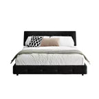 Lit plateforme Whisen King Size en chenille, cadre de lit en bois, tête de lit capitonnée avec oreiller nuage ultra-doux et extra-large