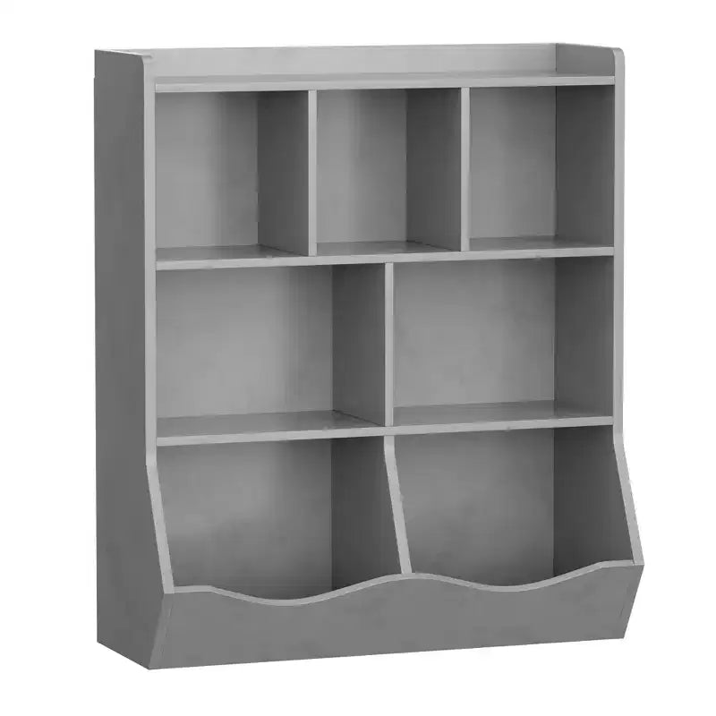 Étagère à Livres 3 Niveaux pour Enfants avec Meuble de Rangement pour Jouets, Casier pour Enfants