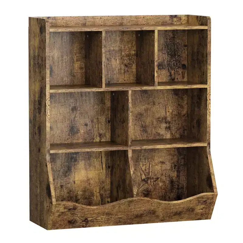 Étagère à Livres 3 Niveaux pour Enfants avec Meuble de Rangement pour Jouets, Casier pour Enfants