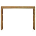 vidaXL Console 110x35x75 cm Bois de teck massif