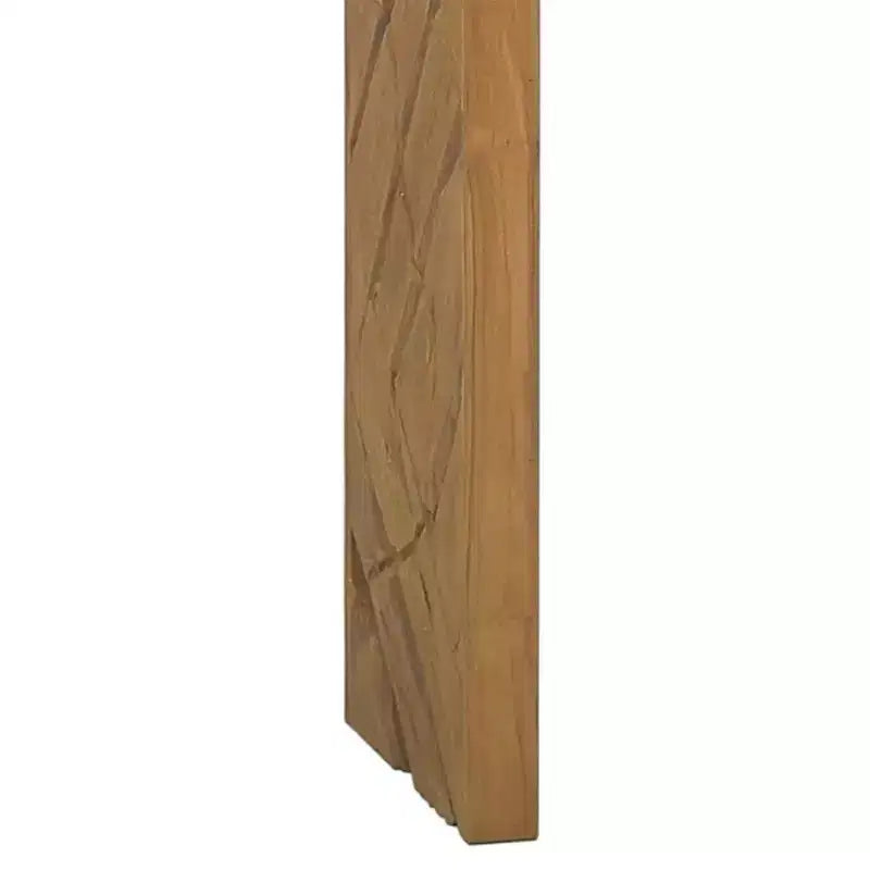 vidaXL Console 110x35x75 cm Bois de teck massif