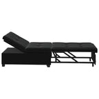 vidaXL Canapé-lit Gris foncé 67 x 194 x 38 cm Velours