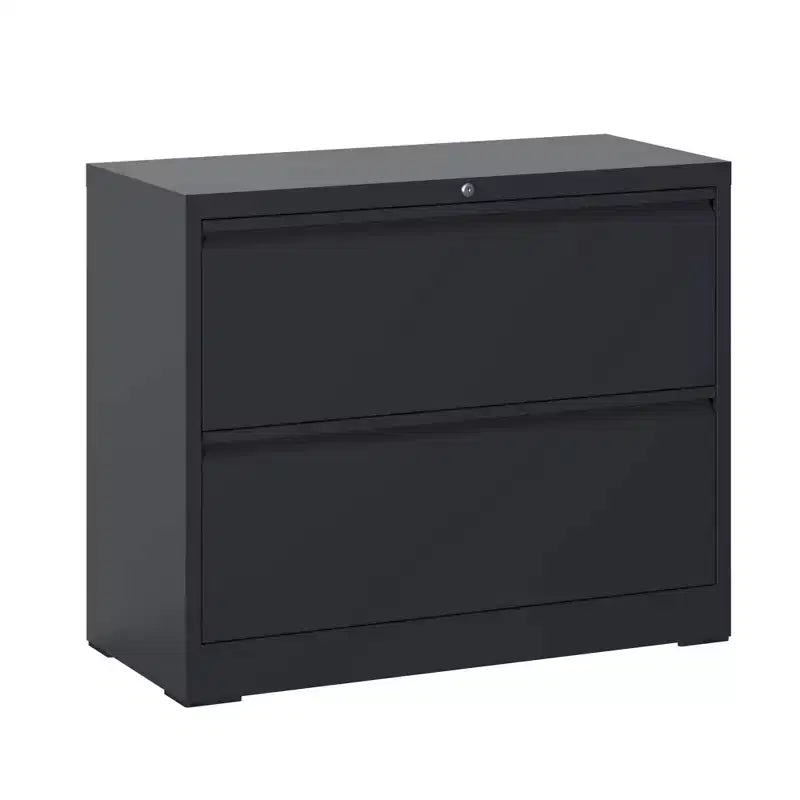Classeur métallique moderne Okak, grand format, très résistant, avec tiroirs verrouillables, organiseur de rangement pour le bureau à domicile, à placer à côté du bureau.