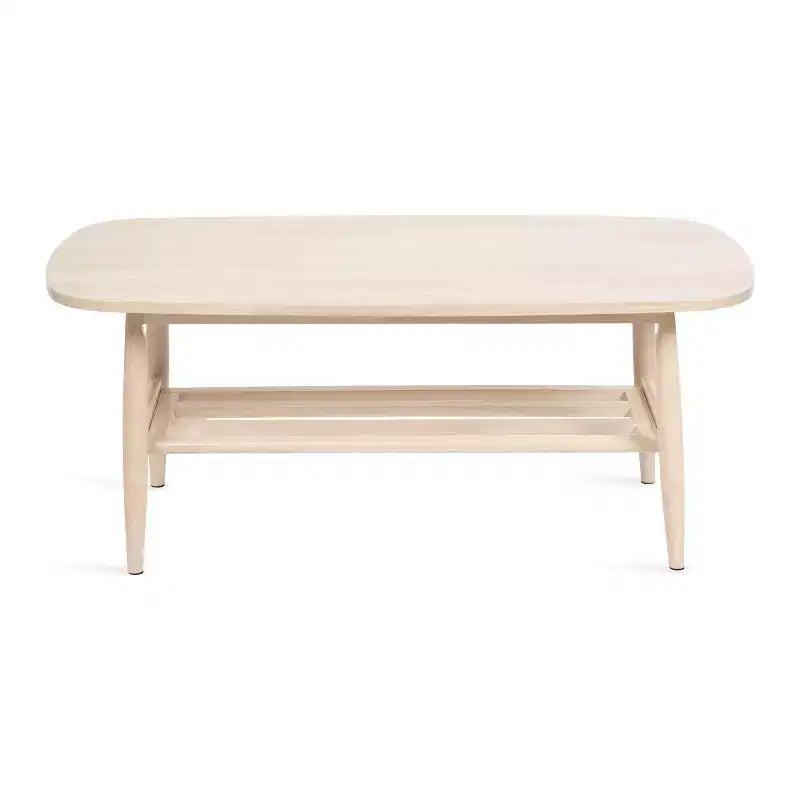 Table basse en bois Kate and Laurel Nilas, 44x22x18, Naturel