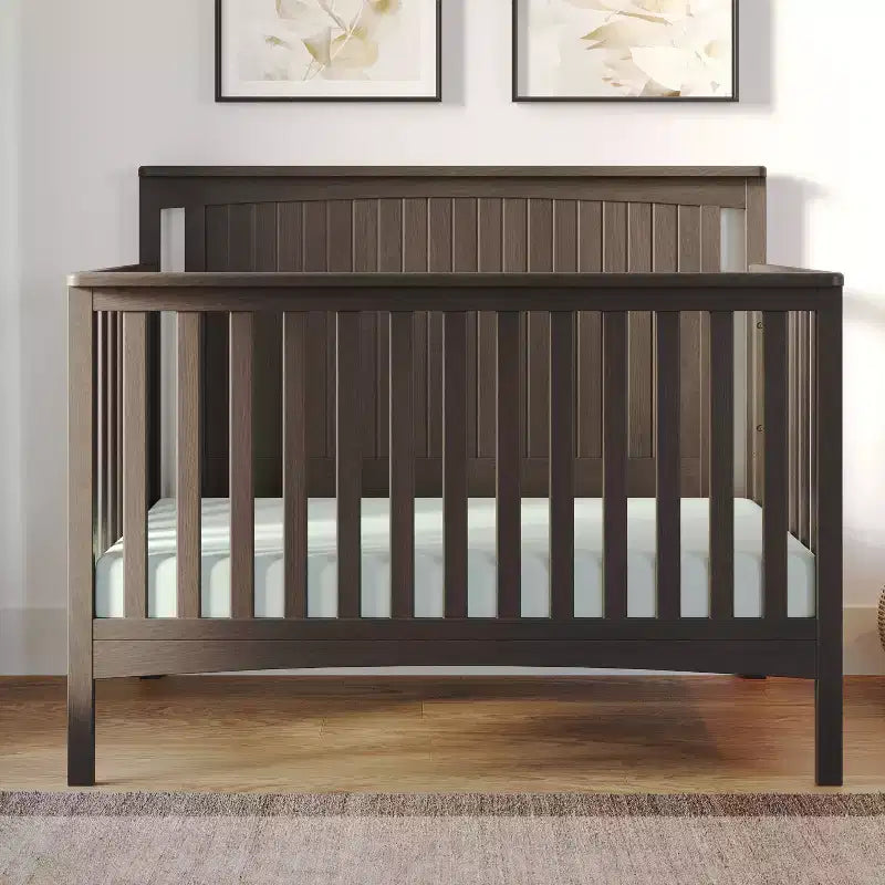 Child Craft Scout 4-in-1 Convertible Crib, Converts to Day Bed, Toddler Bed and Full Size Bed, 3 Mattress Positions, Baby Safe Finish