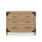 Commode 3 tiroirs Child Craft Lucas pour chambre de bébé ou d'enfant, grand espace de rangement, kit anti-basculement inclus pour éviter le renversement, finition non toxique et sans danger pour bébé