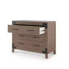 Commode 3 tiroirs Child Craft Lucas pour chambre de bébé ou d'enfant, grand espace de rangement, kit anti-basculement inclus pour éviter le renversement, finition non toxique et sans danger pour bébé