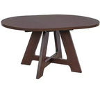 Ensemble de salle à manger extensible 5 pièces Elfa Farmhouse de GDFStudio avec rallonge amovible et chaises rembourrées