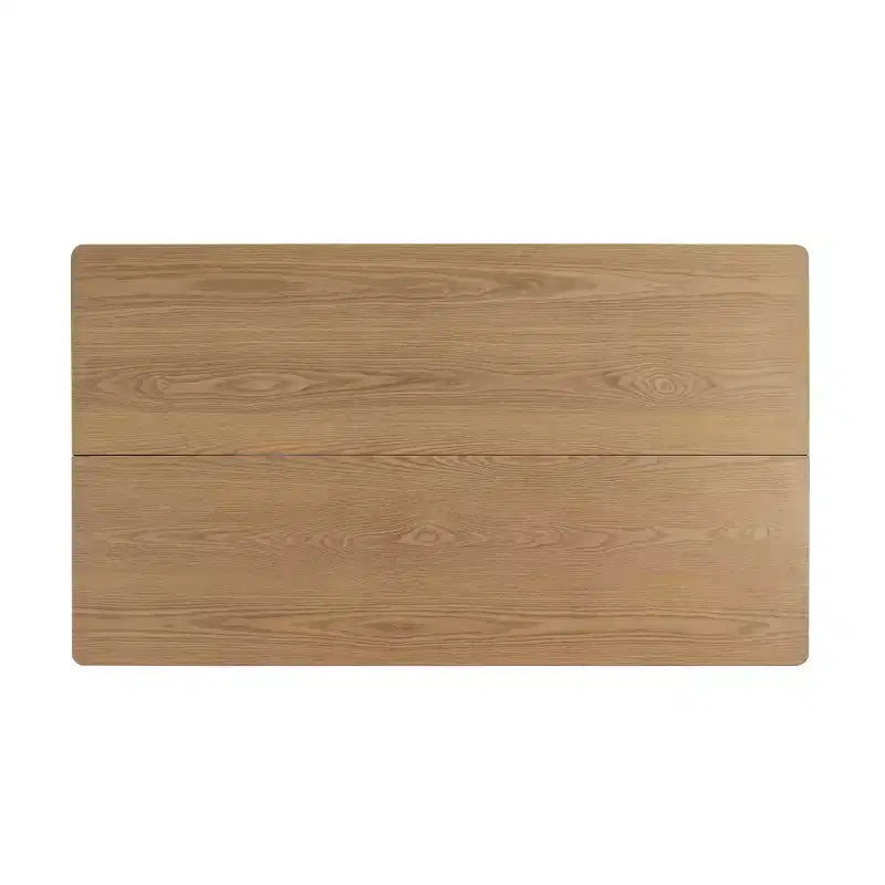 Table à manger rectangulaire de 160 cm, style moderne du milieu du siècle, table de cuisine de ferme pour 6 personnes, table de salle à manger de ferme - Panipeachy
