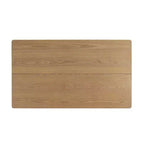Table à manger rectangulaire de 160 cm, style moderne du milieu du siècle, table de cuisine de ferme pour 6 personnes, table de salle à manger de ferme - Panipeachy