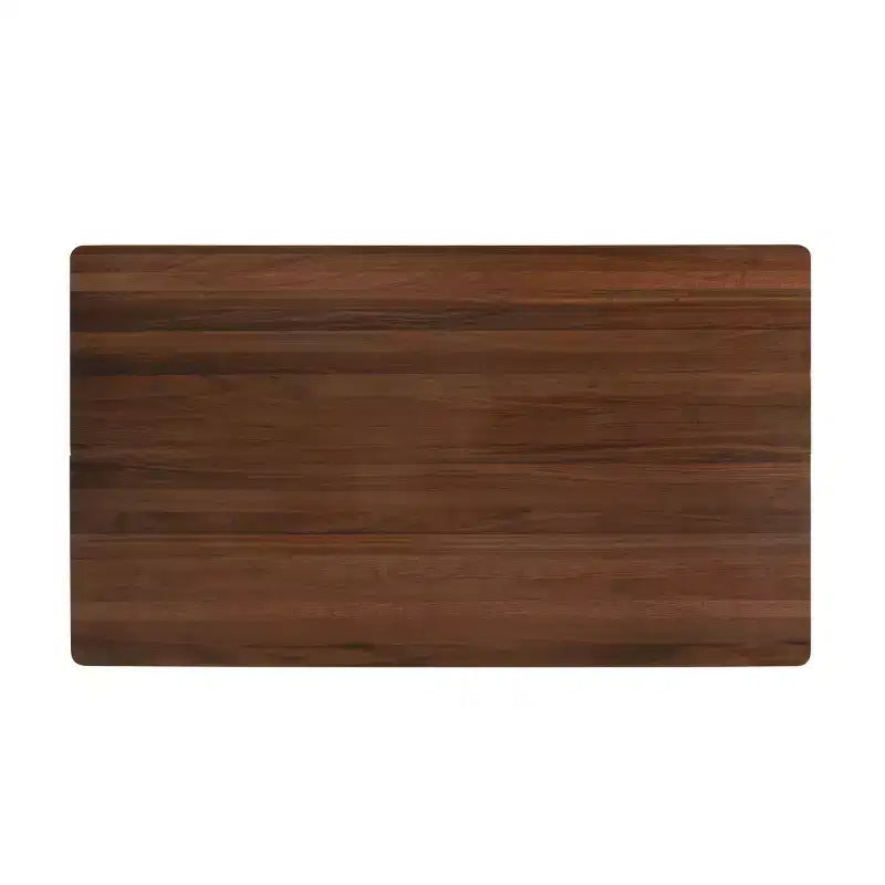 Table à manger rectangulaire de 160 cm, style moderne du milieu du siècle, table de cuisine de ferme pour 6 personnes, table de salle à manger de ferme - Panipeachy