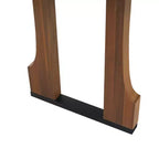 Table à manger rectangulaire de 160 cm, style moderne du milieu du siècle, table de cuisine de ferme pour 6 personnes, table de salle à manger de ferme - Panipeachy