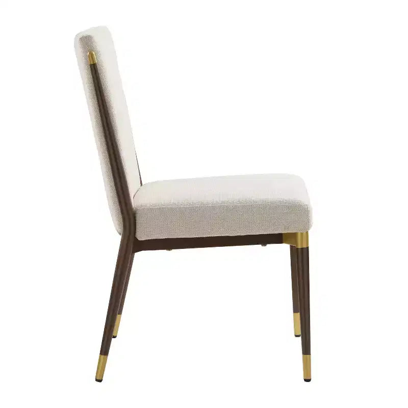 Christopher Knight Home Ulrika Chaises de salle à manger modernes rembourrées (Lot de 2)