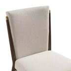 Christopher Knight Home Ulrika Chaises de salle à manger modernes rembourrées (Lot de 2)