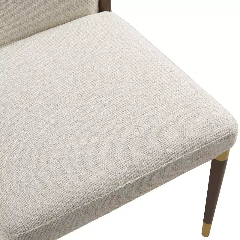 Christopher Knight Home Ulrika Chaises de salle à manger modernes rembourrées (Lot de 2)