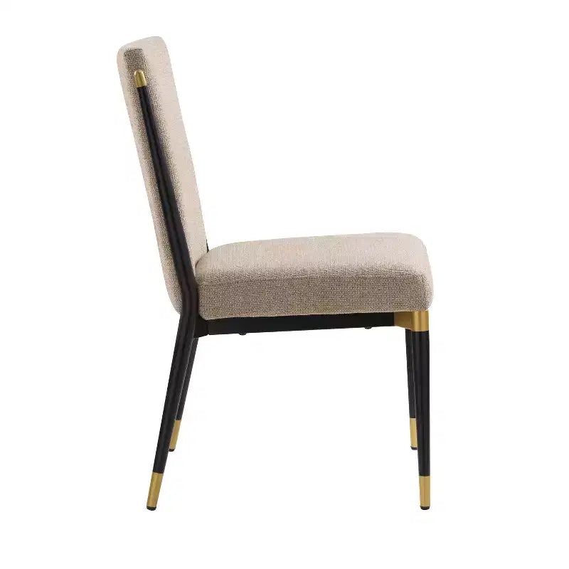 Christopher Knight Home Ulrika Chaises de salle à manger modernes rembourrées (Lot de 2)