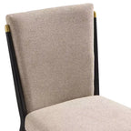 Christopher Knight Home Ulrika Chaises de salle à manger modernes rembourrées (Lot de 2)